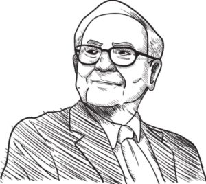 Das Bild zeigt Warren Buffet als Beispiel des klassischen langfristigen Investors.